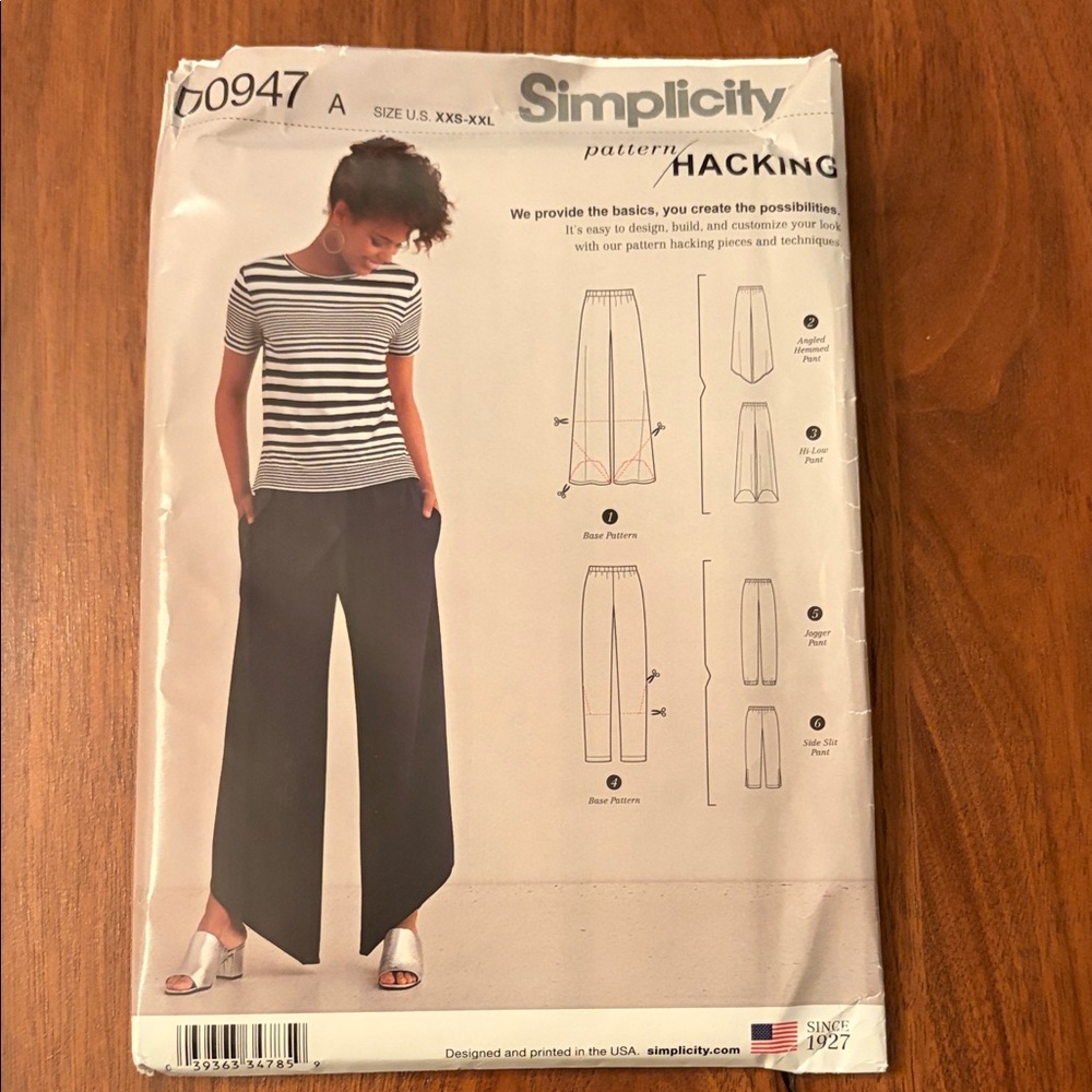Simplicity Pattern Kit - Pants